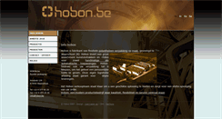 Desktop Screenshot of hobon.be